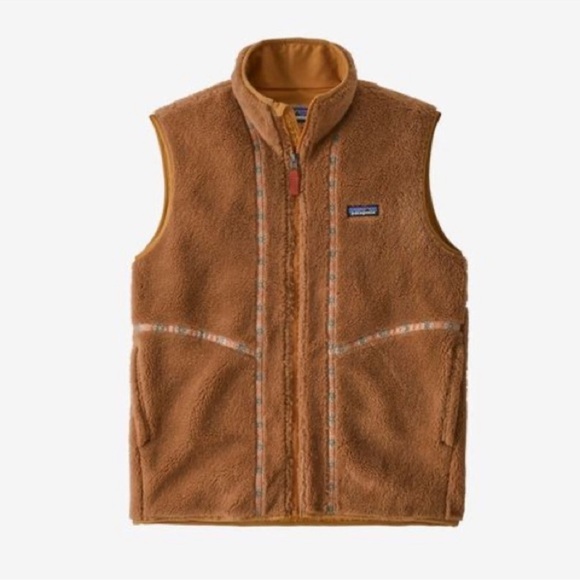 RARE Patagonia Woolyester Pile Vest Men’s XL EUC - Picture 4 of 6
